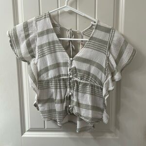 Alter’d State Striped Top Size S
